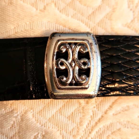 Women's Vintage Leather Brighton Belt - Picture 4 of 5